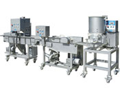 肉餅生產線專業制造商-東方食品機械-放心品牌